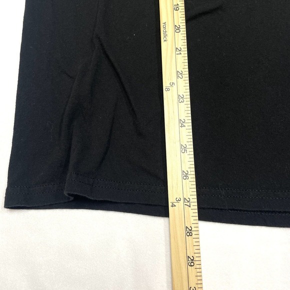 Rock of Ages Shirt Womens Medium Black Gold Spell Out Broadway Casual Ladies - Picture 3 of 6